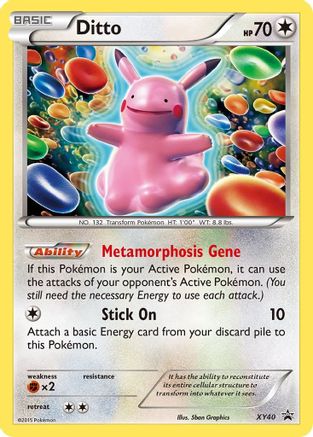 Ditto XY40 - Holofoil XY Promos - Promo
