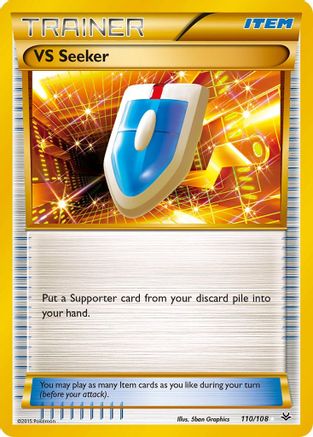 VS Seeker 110/108 - Holofoil XY Roaring Skies - Secret Rare