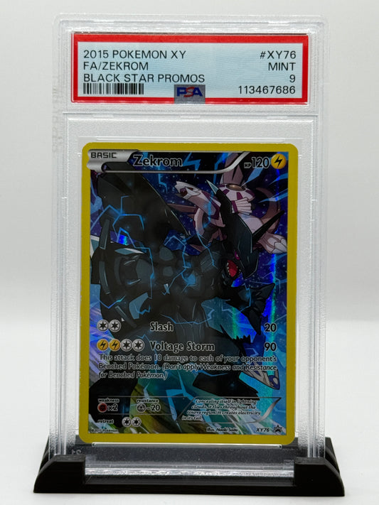 PSA 9 2015 Pokemon XY Promo Zekrom #XY76