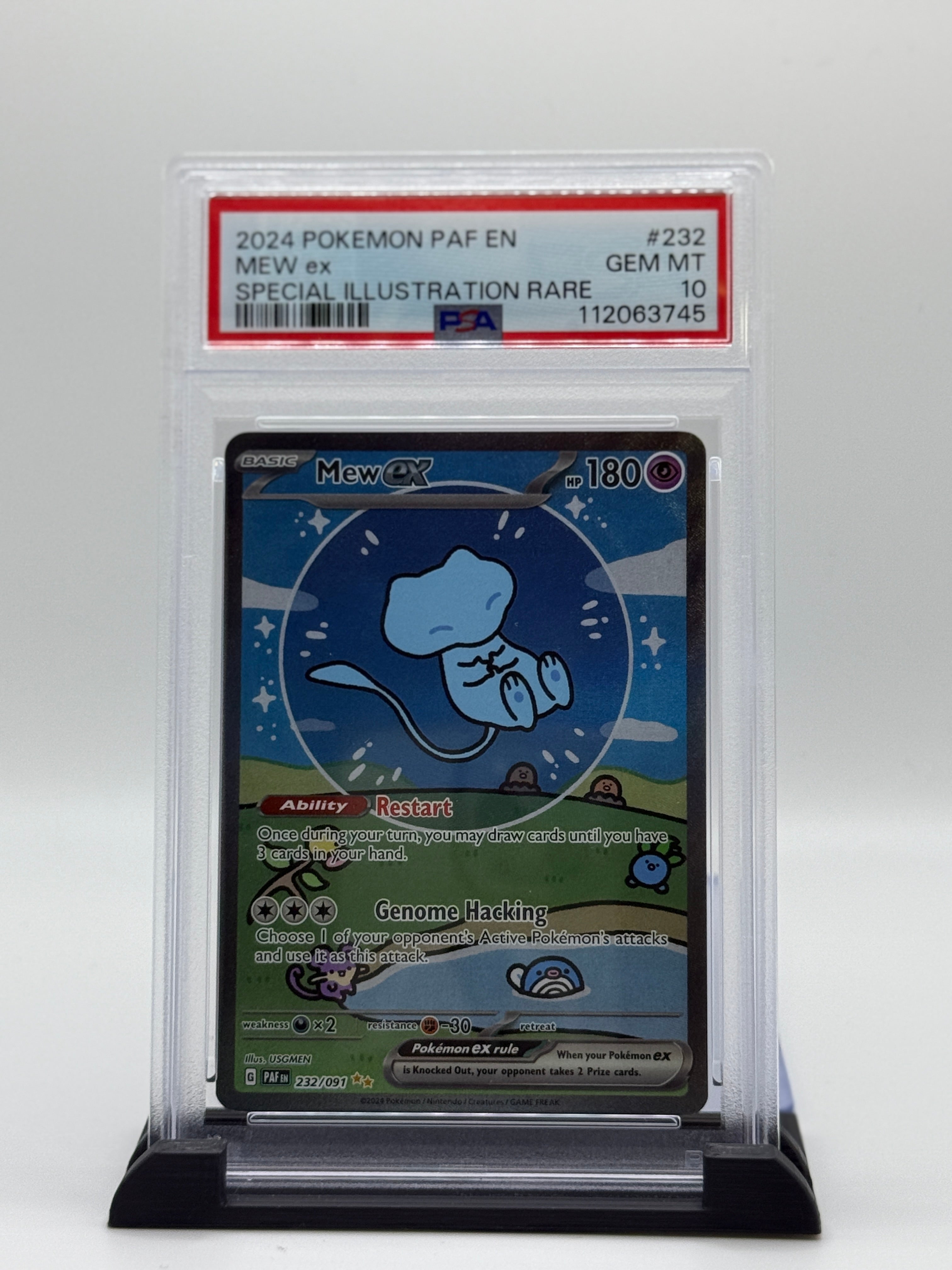 PSA 10 2024 Pokemon Scarlet and Violet Paldean Fates Special