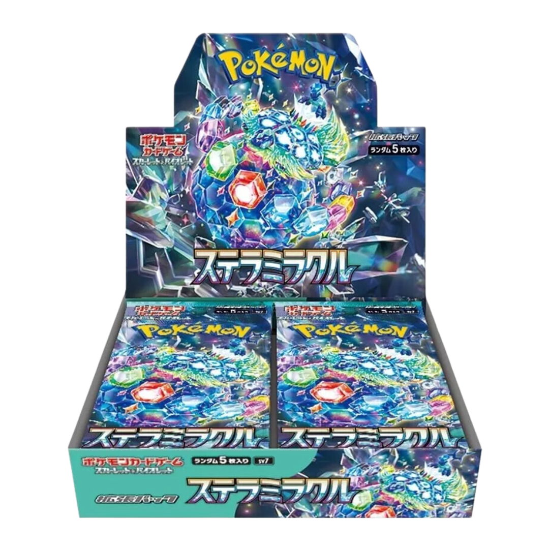 pokemon go japanese booster box Pokémon Stellar Miracle Japanese Booster Box Sv7 – Skiplup's Poke Shop!