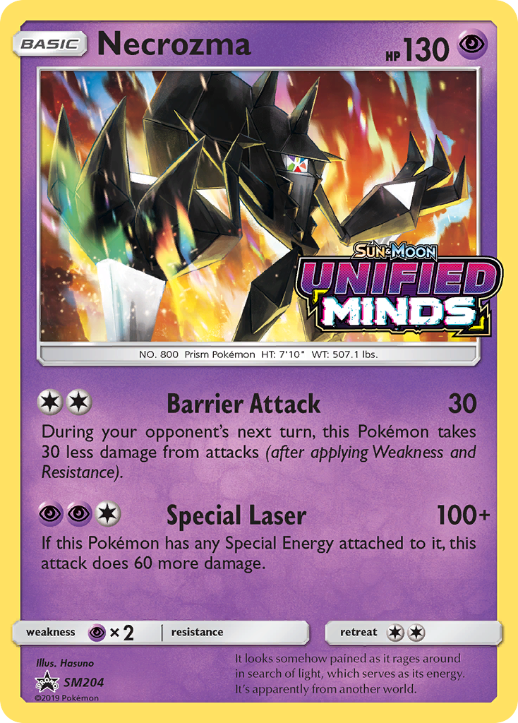 Necrozma SM204 - Holofoil SM Promos - Promo