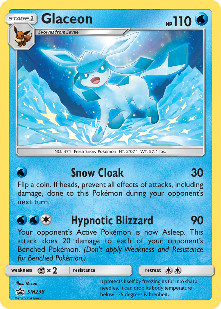 Glaceon SM238 SM Promos - Promo