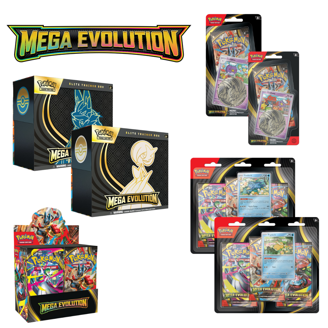 Pokémon Mega Evolutions Skippy Bundle (Preorder - Ships by 9/26/25)