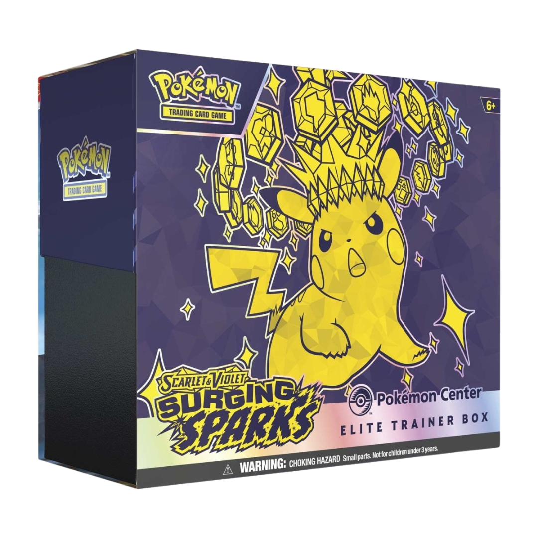 Surging Sparks Pokémon Center Elite Trainer Box