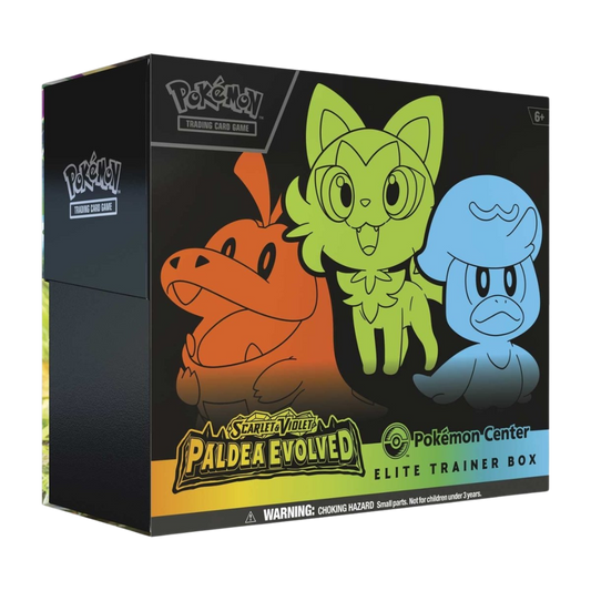 Paldea Evolved Pokémon Center Elite Trainer Box