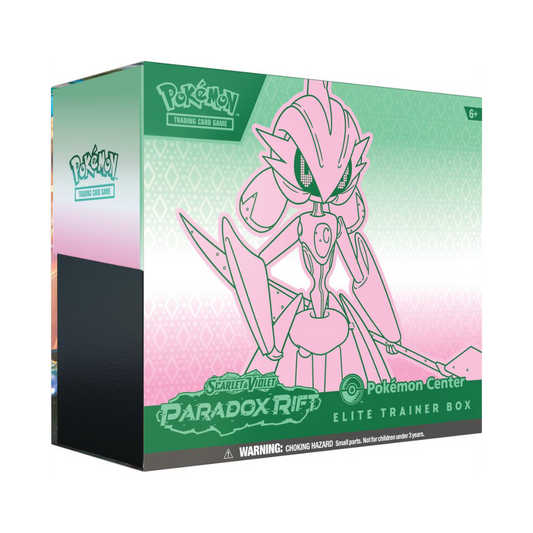 Paradox Rift Pokémon Center Elite Trainer Box (Iron Valiant)