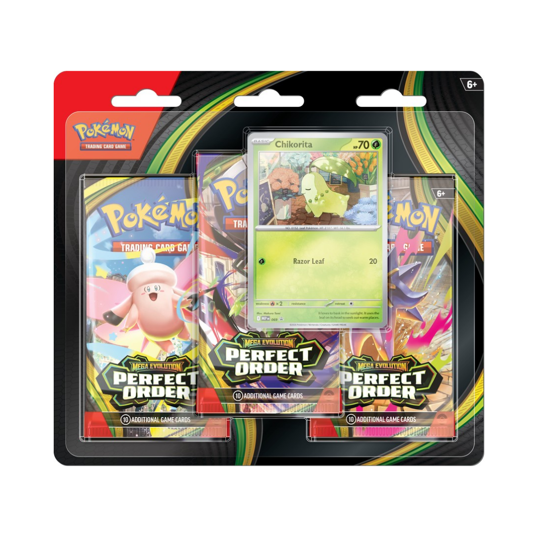 Pokémon Perfect Order 3-Pack Blister