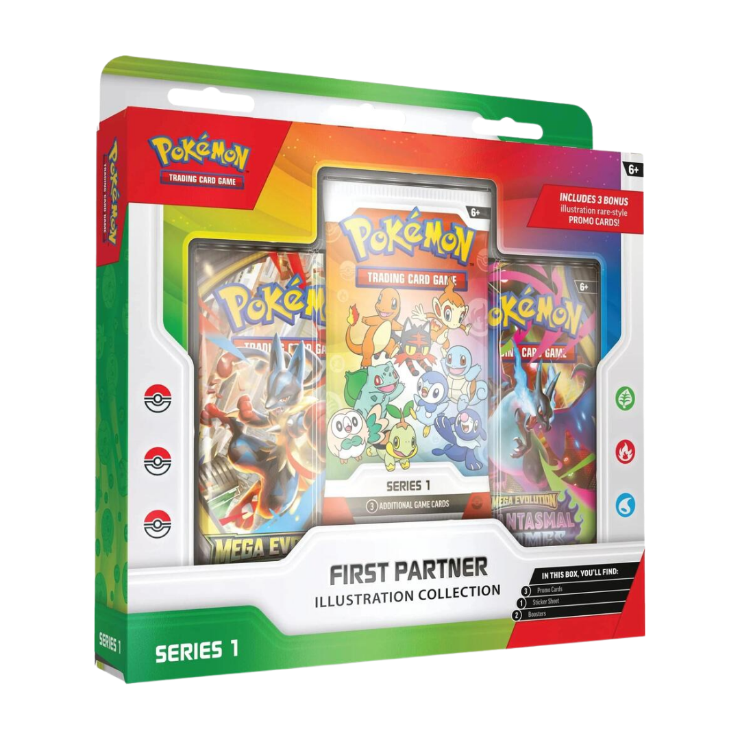 Pokémon First Partner Illustration Collection Series 1