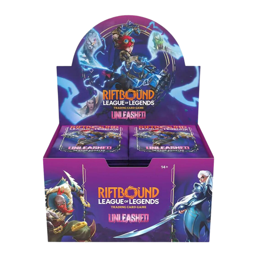Riftbound Unleashed Booster Box Display