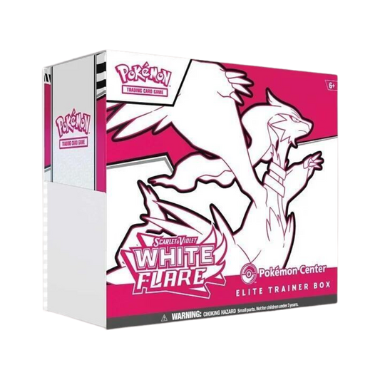 White Flare Pokémon Center Elite Trainer Box