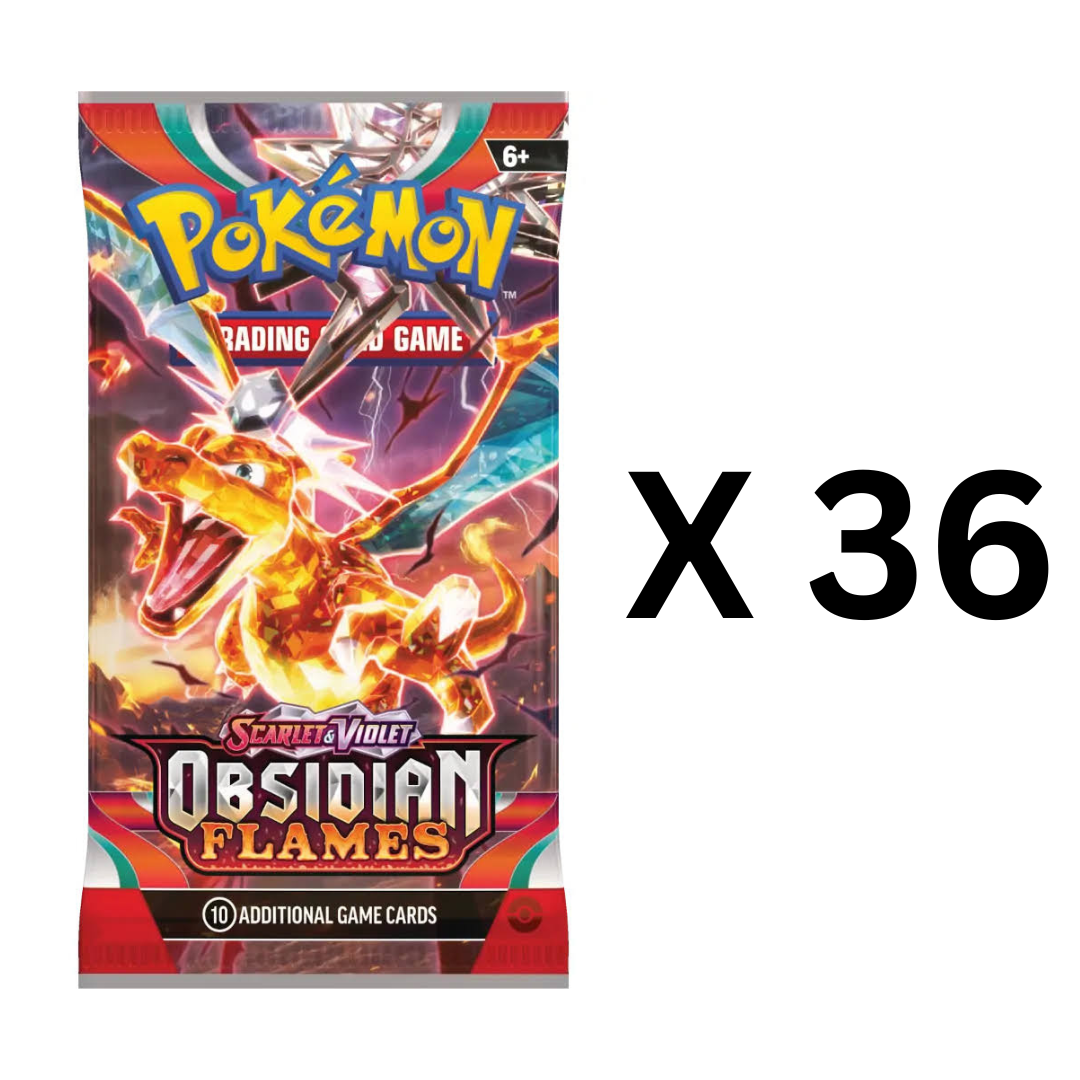 Pokémon Obsidian Flames 36 Loose Pack Bundle