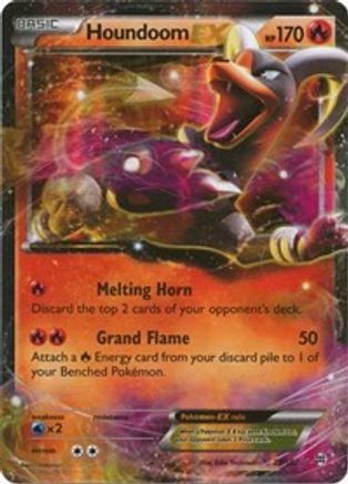 Houndoom EX 021/162  - Holofoil XY  BREAKthrough - Ultra Rare