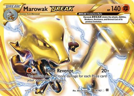 Marowak BREAK 079/162  - Holofoil XY  BREAKthrough - Rare BREAK
