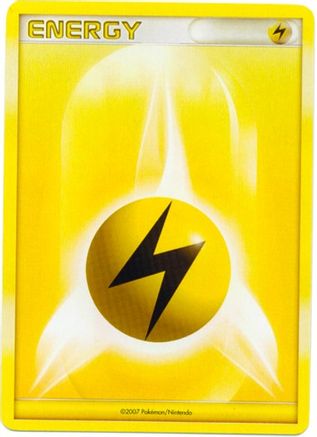 Lightning Energy (2007  - Holofoil League & Championship Cards - Promo