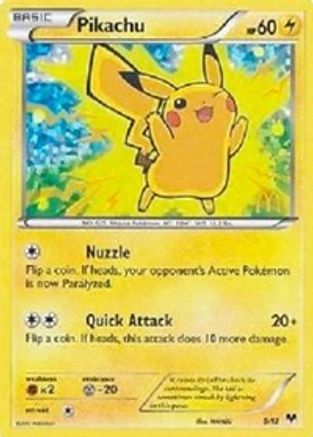 Pikachu 005/12  - Holofoil McDonalds Promos 2014 - Promo