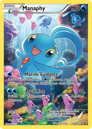 Manaphy XY113  - Holofoil XY Promos - Promo