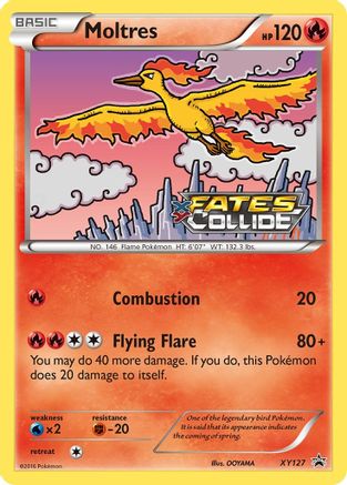Moltres (Prerelease) XY127  - Holofoil XY Promos - Promo