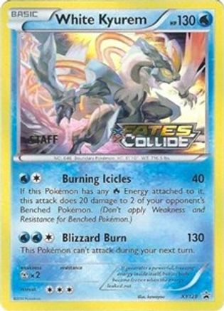 White Kyurem XY128  - Holofoil XY Promos - Promo