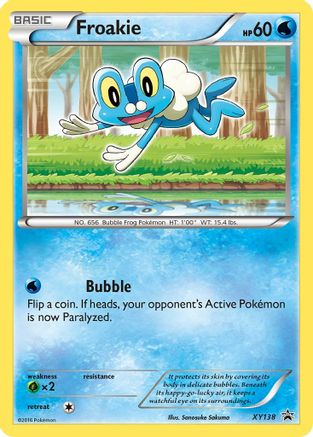 Froakie XY138  - Holofoil XY Promos - Promo