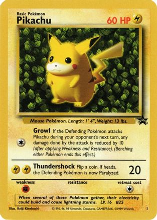 Pikachu (1) 001/53  WoTC Promo - Promo