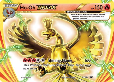 Ho-Oh BREAK XY154  - Holofoil XY Promos - Promo