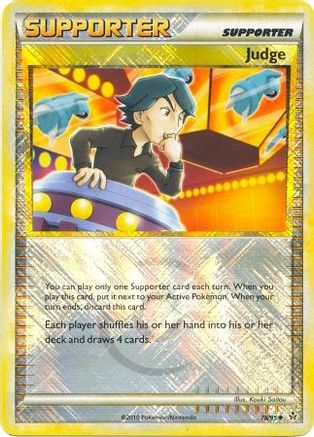 Judge 078/95  - Reverse Holofoil League & Championship Cards - Promo
