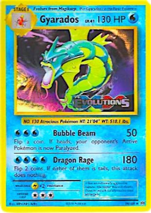 Gyarados (XY Evolutions Prerelease) 034  - Holofoil XY Promos - Promo