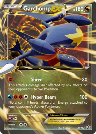 Garchomp EX XY167  - Holofoil XY Promos - Promo