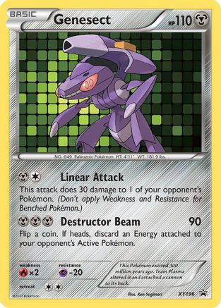 Genesect XY196  - Holofoil XY Promos - Promo