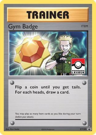 Gym Badge (Lt. Surge) XY205  - Holofoil XY Promos - Promo