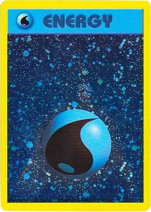 Water Energy (WotC 2002 League Promo)  - Holofoil League & Championship Cards - Promo