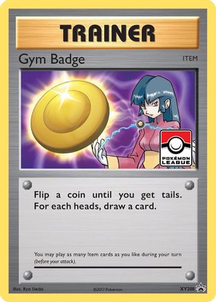 Gym Badge (Sabrina) XY208  - Holofoil XY Promos - Promo