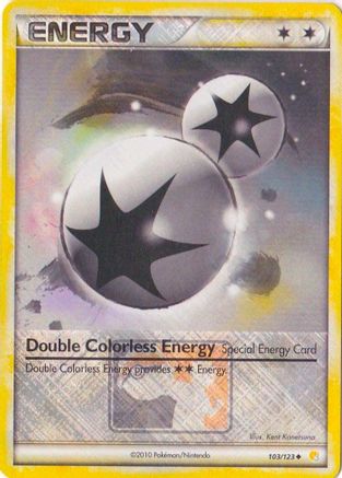 Double Colorless Energy 103/123  - Reverse Holofoil League & Championship Cards - Promo