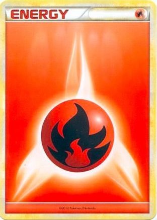 Fire Energy (2010 Unnumbered HGSS Style Non  League & Championship Cards - Promo