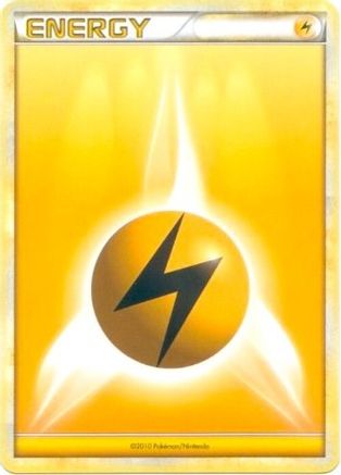 Lightning Energy (2010 Unnumbered HGSS Style Non-Holo)  League & Championship Cards - Promo