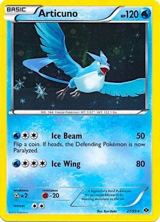 Articuno 027/99  - Holofoil Blister Exclusives - Promo