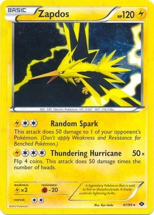 Zapdos 041/99  - Holofoil Blister Exclusives - Promo