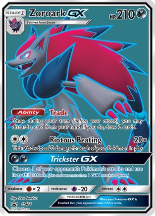 Zoroark GX SM84  - Holofoil SM Promos - Promo