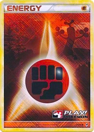 Fighting Energy 093/095  - Holofoil League & Championship Cards - Promo