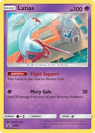 Latias SM87  - Holofoil SM Promos - Promo