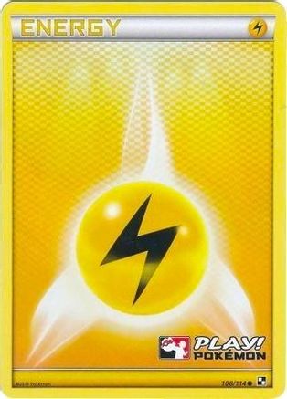 Lightning Energy 108/114  - Holofoil League & Championship Cards - Promo