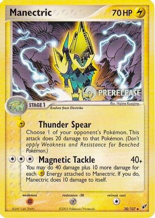 Manectric 038/107  Nintendo Promos - Promo