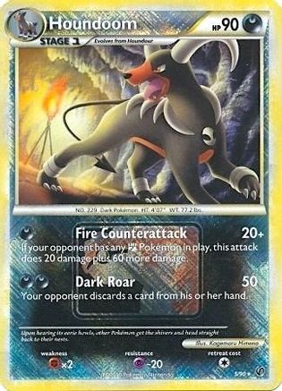 Houndoom 005/90  - Reverse Holofoil League & Championship Cards - Promo