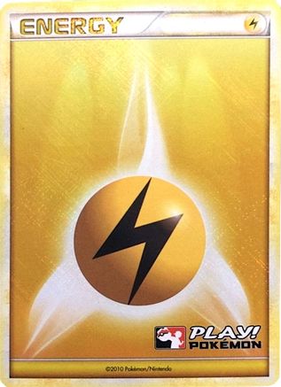 Lightning Energy (2010 Play! Pokemon)  - Holofoil League & Championship Cards - Promo
