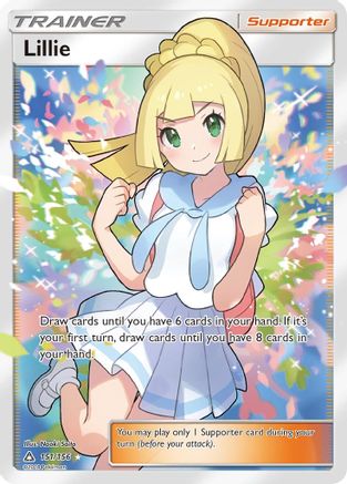 Lillie (Full Art) 151/156  - Holofoil SM  Ultra Prism - Ultra Rare