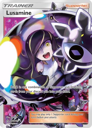 Lusamine (Full Art) 153  - Holofoil SM  Ultra Prism - Ultra Rare