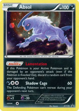 Absol XY178  - Holofoil XY Promos - Promo
