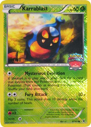 Karrablast 008/101  - Reverse Holofoil League & Championship Cards - Promo