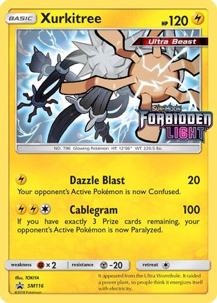 Xurkitree SM116  - Holofoil SM Promos - Promo